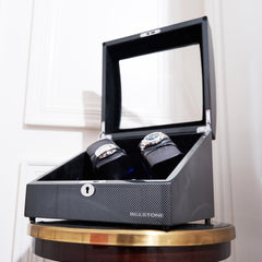 Billstone Avanti Plus 4 Carbon - Watch Winder