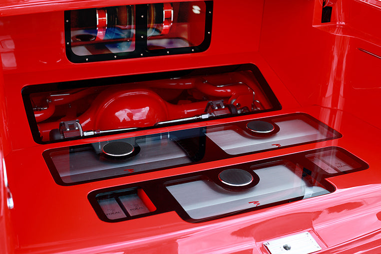 CRM-55 Custom Trunk Area housing Focal Sound System