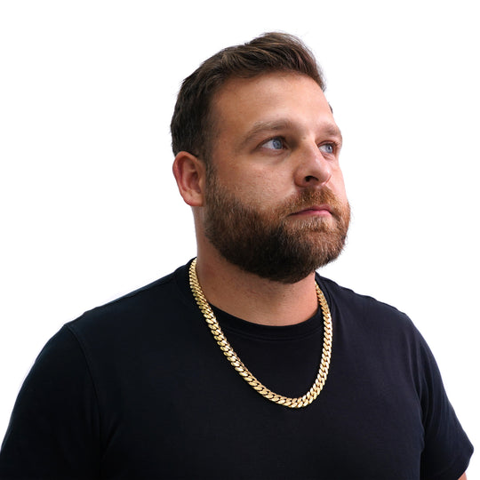 10K Yellow Gold Cuban Link Chains