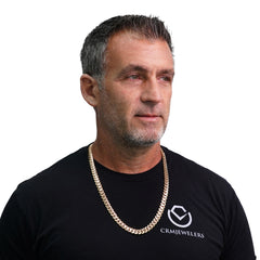 18K Rose Gold Cuban Link Chains