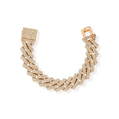 21mm Curbed Cuban Bracelet