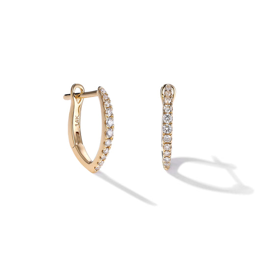 Modern Diamond Earrings