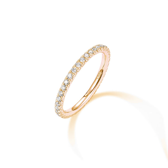 Timeless Sparkle Diamond Eternity Band