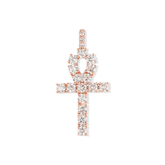 Ankh Diamond Pendant