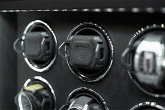 Billstone Enigma 12 Ebony Fingerprint Vertical - Watch Winder