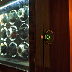 Billstone Enigma 12 Ebony Fingerprint Horizontal - Watch Winder