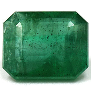 Em Cut Green Emerald 4.87ct