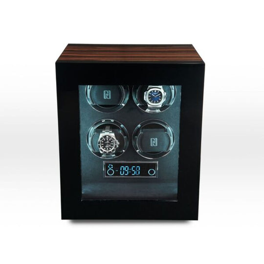 Billstone Fusion 4 Fingerprint Macassar - Watch Winder
