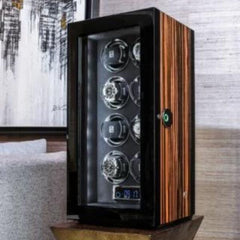 Billstone Fusion 8 Fingerprint Macassar - Watch Winder