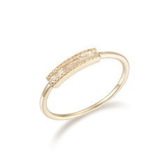 Viennese Elegance Diamond Band
