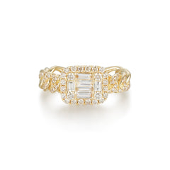 Lien Céleste Diamond Ring