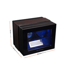 Billstone Paragon 2 Macassar - Watch Winder