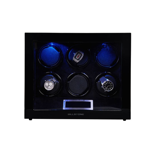 Billstone Paragon 6 Macassar - Watch Winder